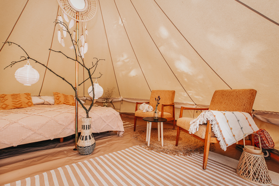 Glamping v srdci jižních Čech