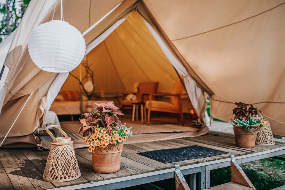 Glamping v srdci jižních Čech