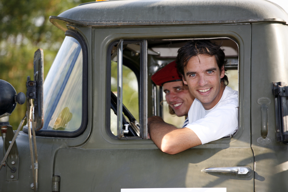 Řízení vojenského nákladního auta Tatra 815