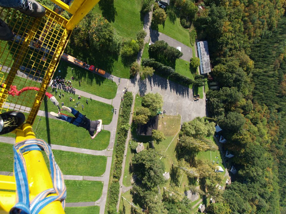 Extrémní bungee jumping Brno