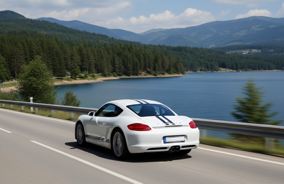 Jízda v Porsche Cayman S