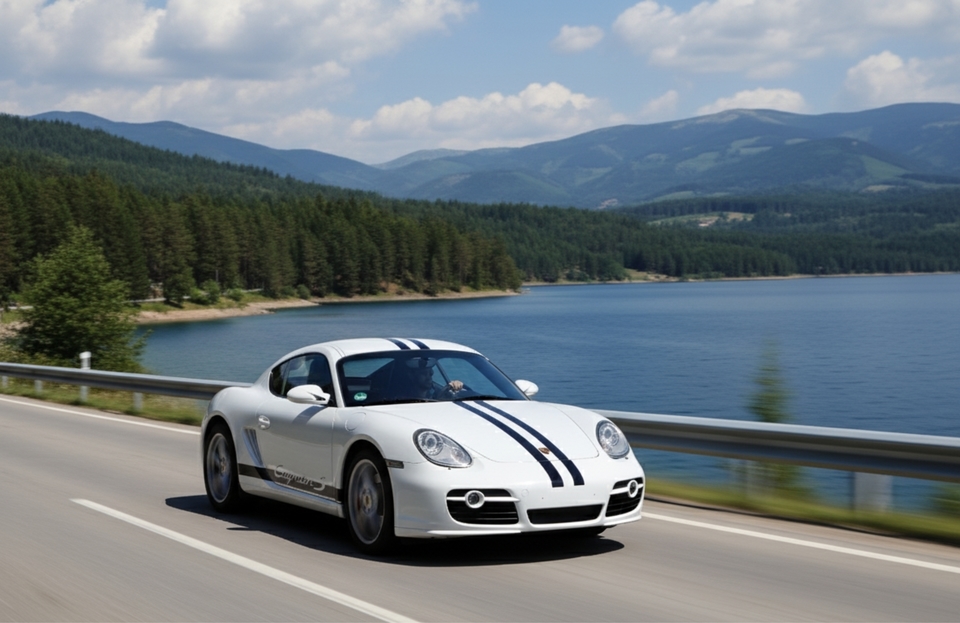 Jízda v Porsche Cayman S