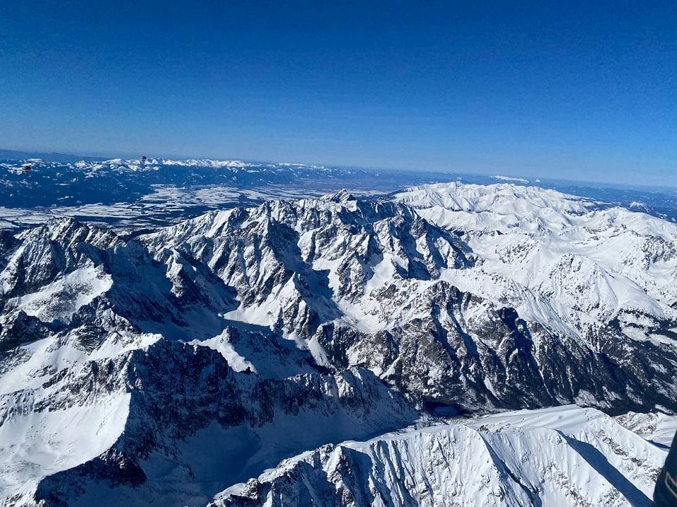 Zimní expediční let balónem přes Vysoké Tatry