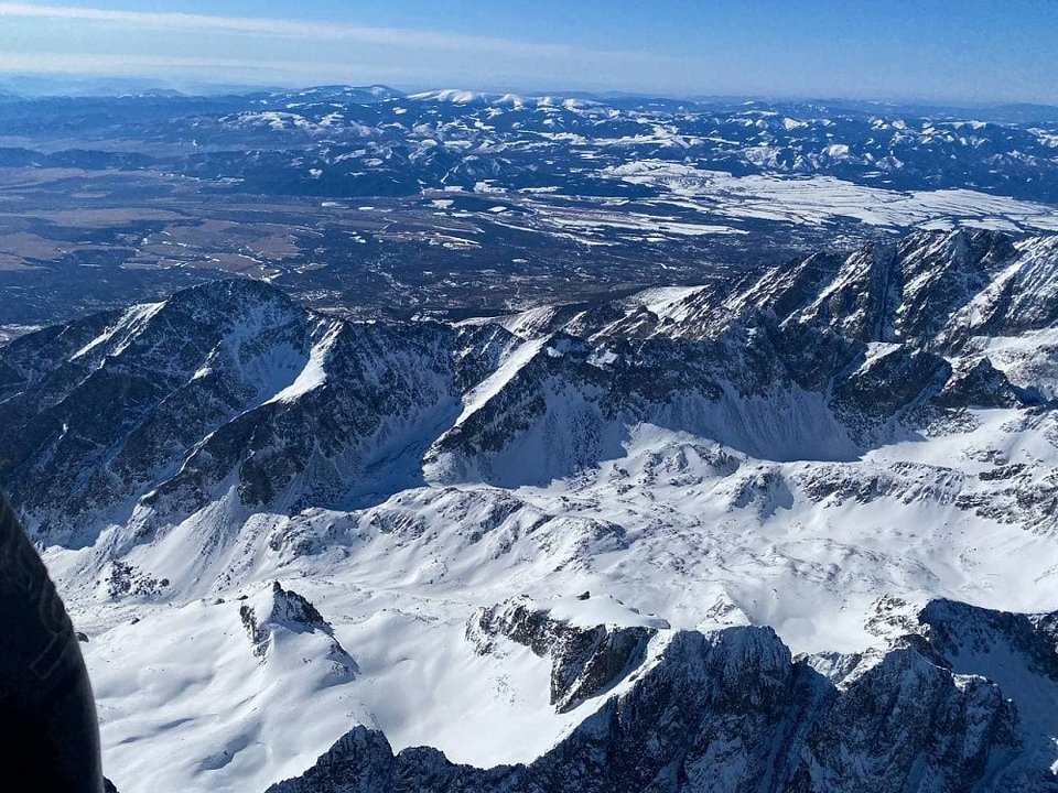 Zimní expediční let balónem přes Vysoké Tatry