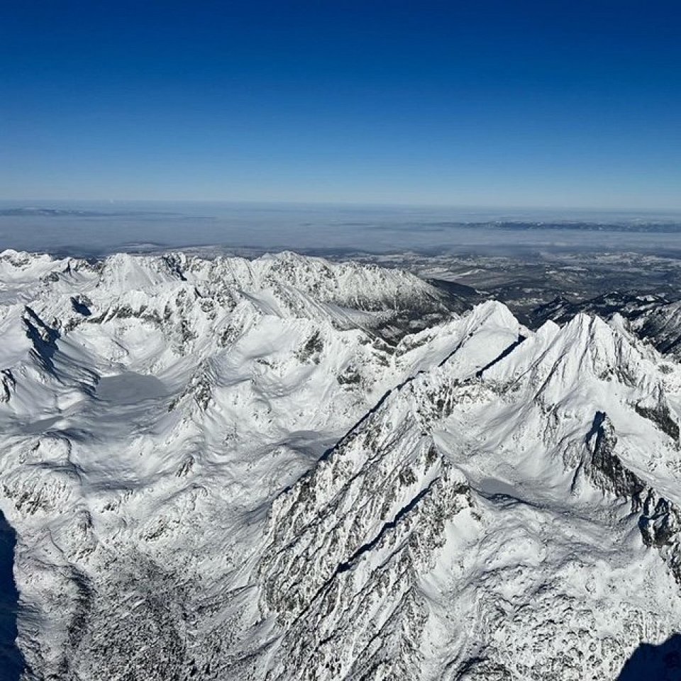 Zimní expediční let balónem přes Vysoké Tatry