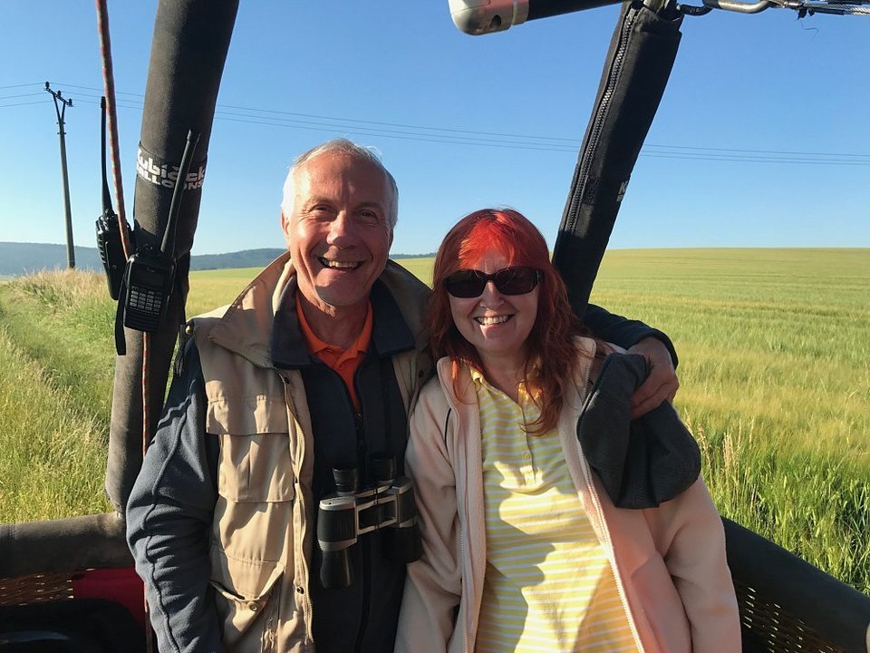 Soukromý let balónem nad Bratislavou