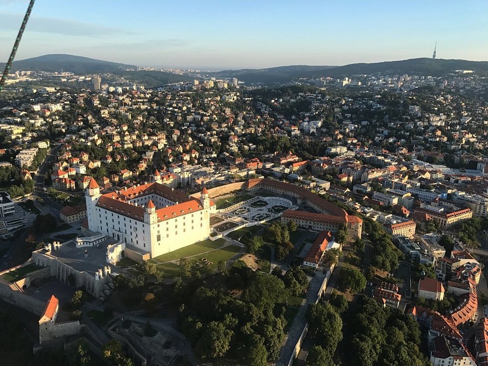 Soukromý let balónem nad Bratislavou