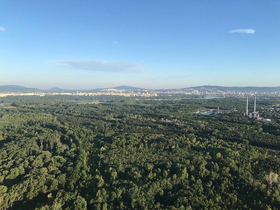 Soukromý let balónem nad Bratislavou