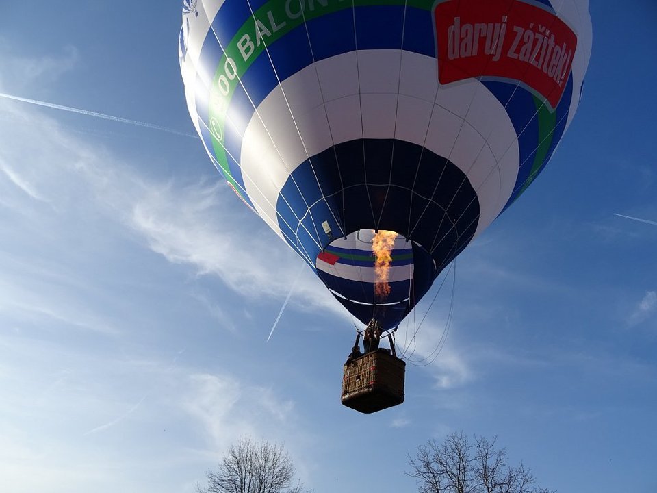 Soukromý let balónem nad Bratislavou