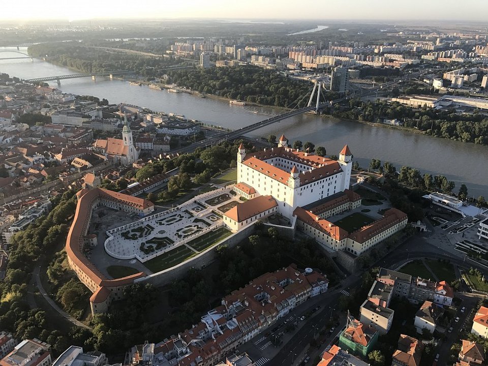 Soukromý let balónem nad Bratislavou