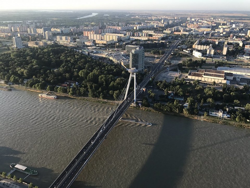 Soukromý let balónem nad Bratislavou