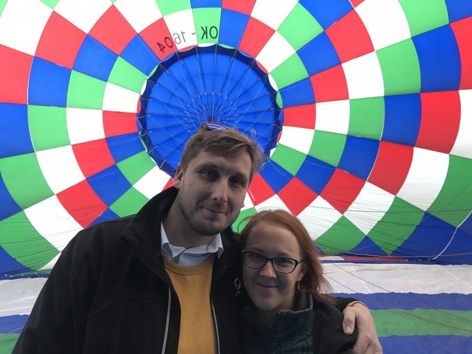 Soukromý let balónem nad Bratislavou