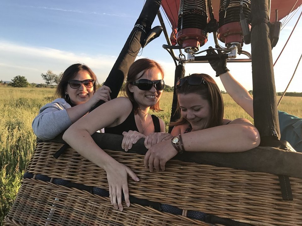 Soukromý let balónem nad Bratislavou