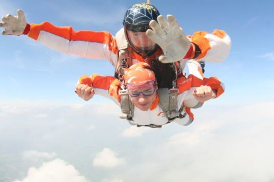 Tandemový seskok Prostějov