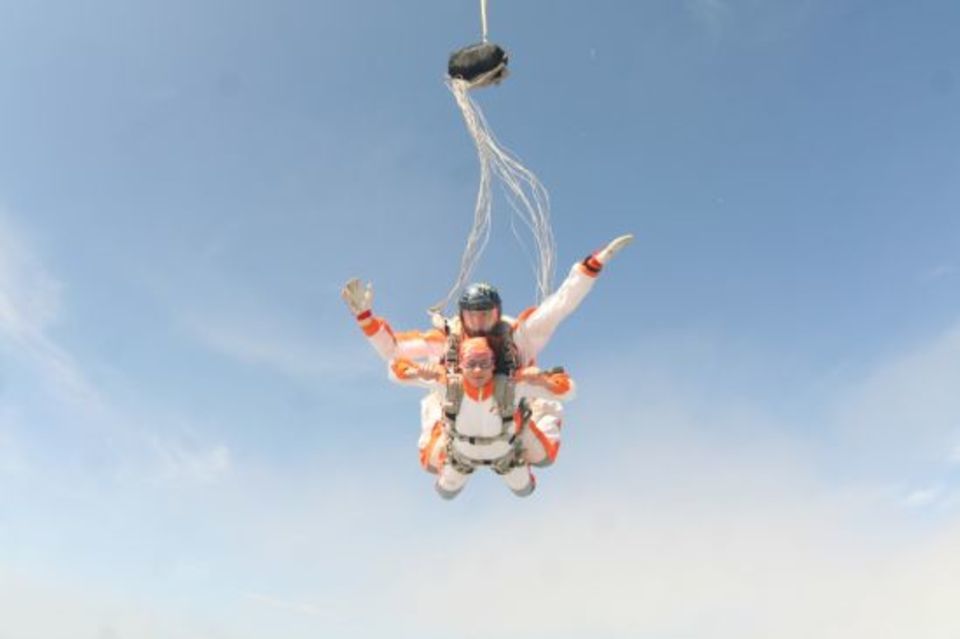 Tandemový seskok Prostějov
