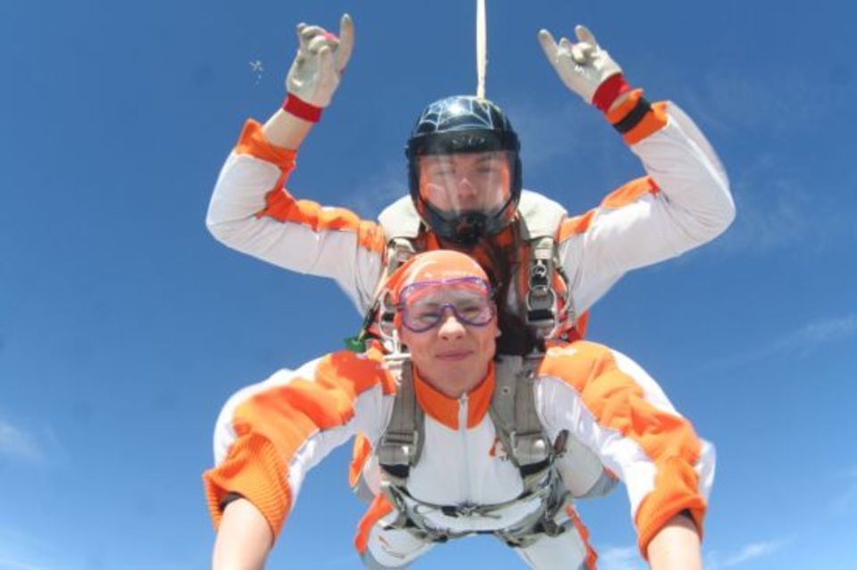 Tandemový seskok Prostějov