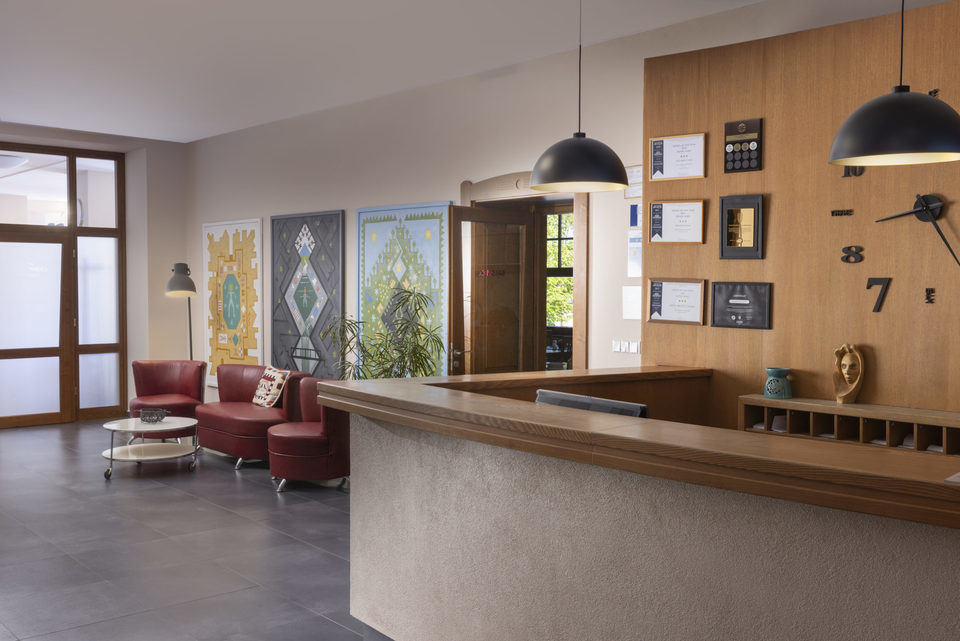 Pobyt v Hotelu a Penzionu Praděd Thamm - recepce