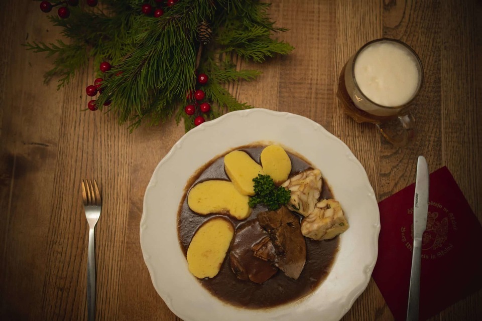 Romantický pobyt na historickém hradu Vildštejn se snídaní a degustační večeří pro 2 osoby