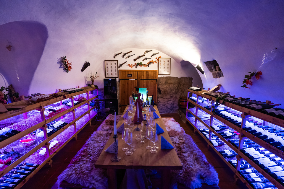 Romantický pobyt na historickém hradu Vildštejn se snídaní a degustační večeří pro 2 osoby