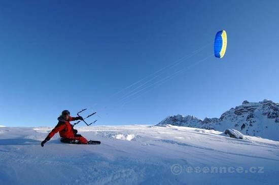 Snowkiting