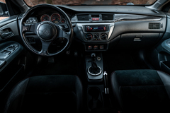 Jízda v závodním Mitsubishi Lancer EVO IX