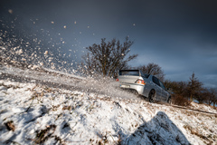 Jízda v závodním Mitsubishi Lancer EVO IX