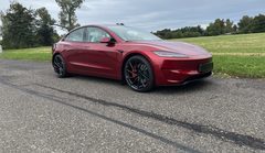 Jízda v Tesle Model 3 Performance