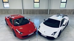 Super jízda: Ferrari 458 Italia vs. Lamborghini Gallardo Superleggera v Praze