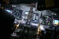Letecký simulátor Boeing 737NG v Praze