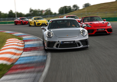 Jízda v Porsche 911 GT3 na velkém závodním Masarykově okruhu v Brně