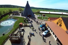 Stylové ubytování v originálním dřevěném sudu pro dva včetně snídaně