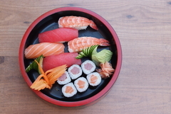 Sushi degustace v Café Buddha
