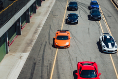 Jízda v Lamborghini na velkém závodním Masarykově okruhu v Brně