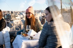 Jedinečné Aperitivo v Pytloun Sky bar & Restaurant Prague s kouzelným výhledem na Prahu