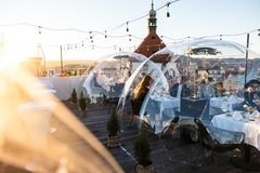 Jedinečné Aperitivo v Pytloun Sky bar & Restaurant Prague s kouzelným výhledem na Prahu