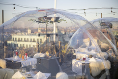 Jedinečné Aperitivo v Pytloun Sky bar & Restaurant Prague s kouzelným výhledem na Prahu