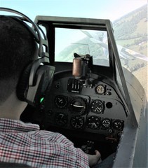 Letecký souboj pro 2 osoby na simulátorech Messerschmitt Bf-109 a Spitfire