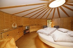 Pobyt ve valašské jurtě v Beskydech v areálu Glamp v Hluboké