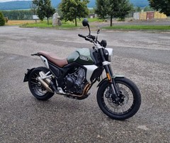 Pronájem motorky JAWA 500 Scrambler
