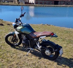 Pronájem motorky JAWA 500 Scrambler