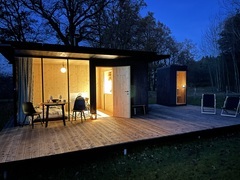 Netradiční pobyt v tiny house s privátní saunou
