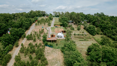 Úžasný Glamping u oveček na venkově jižní Moravy