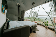 Úžasný Glamping u oveček na venkově jižní Moravy
