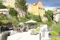 Lázeňský pobyt v luxusním Hotelu Prezident - terasa