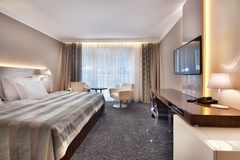 Neomezený wellness pobyt v luxusním Hotelu Prezident - elegantní dvoulůžkový pokoj