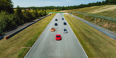 Jízda v Porsche 718 Cayman na velkém závodním okruhu