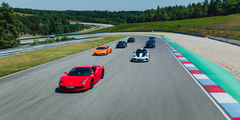 Jízda v Porsche 718 Cayman na velkém závodním okruhu