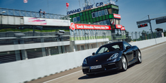 Jízda v Porsche 718 Cayman na velkém závodním okruhu