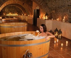 Božský relax ve wellness zóně na zámku Wichterle