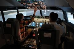 Letecký simulátor Airbus A320 v Praze